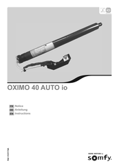 SOMFY OXIMO 40 AUTO io Notice