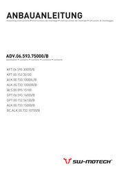 SW-Motech KFT.06.593.30000/B Instructions De Montage