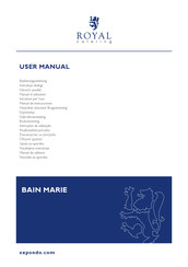 Royal Catering BAIN MARIE Manuel D'utilisation
