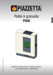 Piazzetta P936 Instructions Pour L'installation, L'utilisation Et L'entretien