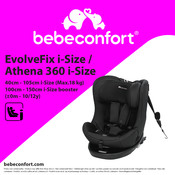 Bebeconfort EvolveFix i-Size Mode D'emploi & Garantie