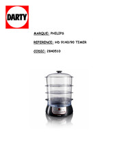 Philips HD9140 Mode D'emploi