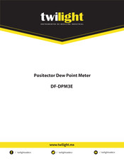 DeFelsko PosiTector Dew Point Meter DPM D Notice D'instruction