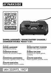 Parkside PDSLG 12 A1 Traduction Des Instructions D'origine