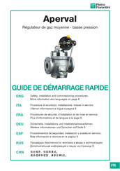 Pietro Fiorentini APERVAL Guide De Démarrage Rapide