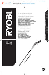 Ryobi RPP750S Traduction Des Instructions Originales