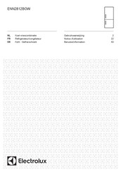 Electrolux ENN2812BOW Notice D'utilisation
