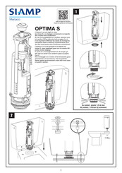 Siamp Monaco Optima S Instructions D'installation