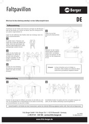 Berger 319856 Notice De Montage