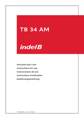 Indel B TB 34 AM Instructions D'utilisation