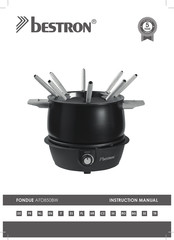 Bestron BLACK&WOOD AFD850BW Manuel D'utilisation