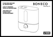Boneco U200 Instructions D'utilisation