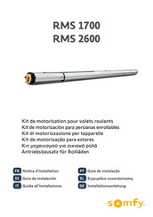 SOMFY RMS 2600 Notice D'utilisation