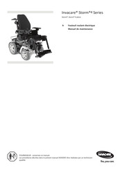 Invacare Storm 4 Série Manuel De Maintenance