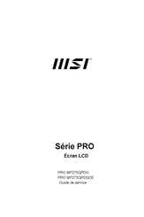 MSI PRO Série Guide De Service