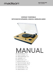 Madison MAD-RT300SP-MKII Manuel D'utilisation
