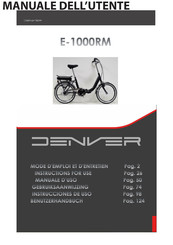 Denver E-1000RM Mode D'emploi Et D'entretien