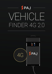 PAJ GPS CAR OBD Finder 4G 2.0 Notice D'utilisation