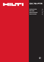 Hilti DX 76-PTR Mode D'emploi