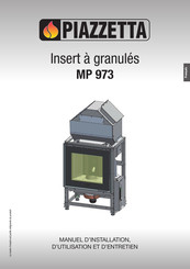 Piazzetta MP 973 Manuel D'installation, D'entretien Et D'utilisation
