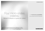 Samsung CM1089A Manuel D'utilisation Et Guide De Cuisson