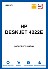 Hp DeskJet 4222e Guide De L'utilisateur