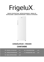 Frigelux CANF240BE Manuel D'instructions