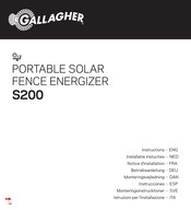 Gallagher S200 Notice D'installation