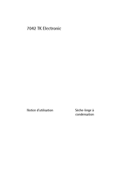 Aeg 7042 TK Electronic Notice D'utilisation