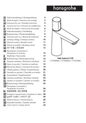 Hansgrohe Talis Select E 110 71750000 Mode D'emploi / Instructions De Montage