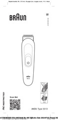 Braun 3 Serie Mode D'emploi