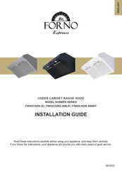 Forno Espresso FRHUC5255-30BLK Manuel D'installation