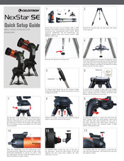 Celestron NexStar SE Série Guide De Démarrage Rapide