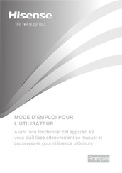 Hisense RB400N4EY2 Mode D'emploi Pour L'utilisateur