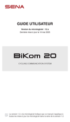 Sena BiKom 20 Guide Utilisateur