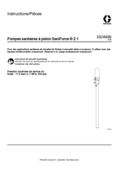Graco SaniForce 24R047 Instructions Et Pièces