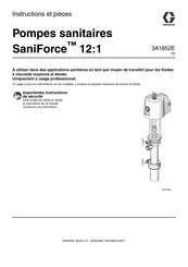 Graco SaniForce 24F625 Instructions Et Pièces