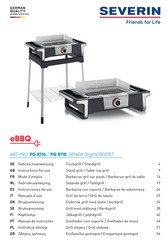 SEVERIN PG 8114 SENOA Digital BOOST Mode D'emploi