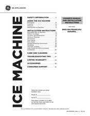 GE UNC15NP Manuel Du Propriétaire Et Instructions D'installation