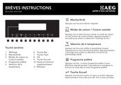AEG BOC SHG Série Brèves Instructions D'utilisation