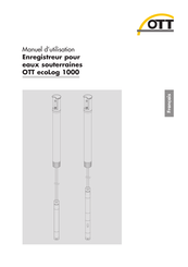 OTT EcoLog 1000 Manuel D'utilisation