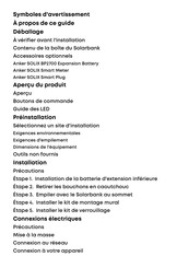 Anker SOLIX Solarbank 3 E2700 Pro Mode D'emploi