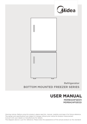 Midea BOTTOM MOUNTED FREEZER Serie Mode D'emploi