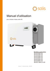 SOLIS S6 Série Manuel D'utilisation