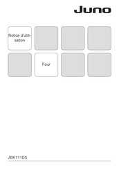 Juno JBK111D5 Notice D'utilisation