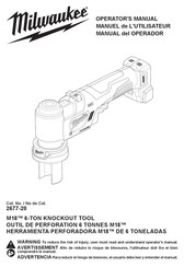 Milwaukee M18 2677-20 Manuel De L'utilisateur