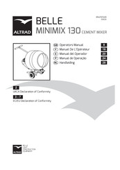Altrad Belle MINIMIX 130 Manuel De L'opérateur
