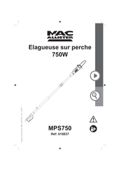 Mac allister MPS750 Mode D'emploi