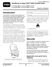 Toro CCR 6053 R Manuel De L'utilisateur