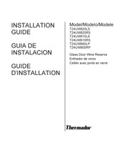 Thermador T24UW900LP Guide D'installation
